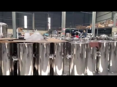 دستگاه فیلتر کیسه کیسه فیلتر محفظه کیسه آب چند فولادی ضد زنگ محفظه فیلتر